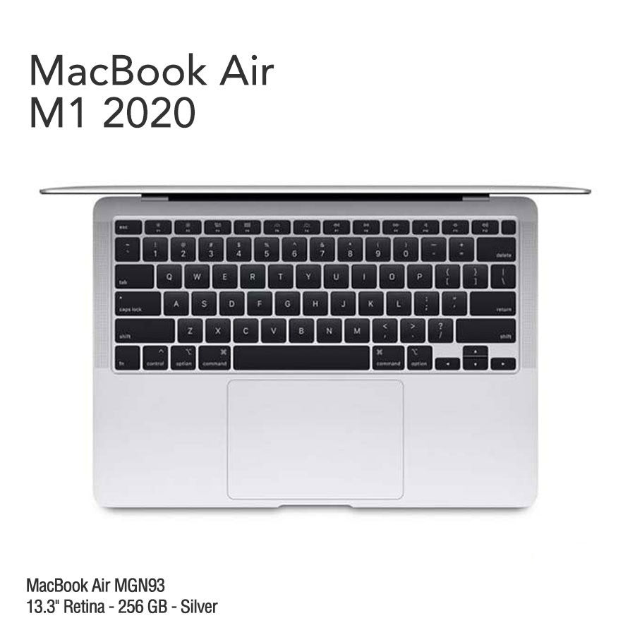 MacBook Air 13.3" Retina [MGN63] M1 Chip 256 GB - Silver