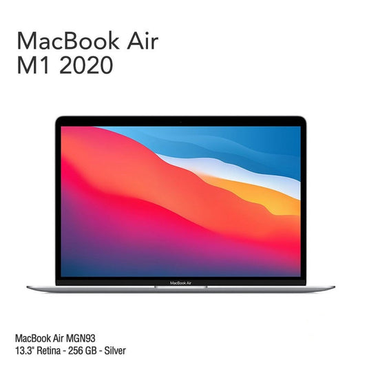 MacBook Air 13.3" Retina [MGN63] M1 Chip 256 GB - Silver
