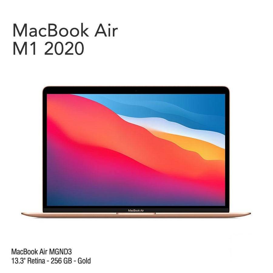 MacBook Air 13.3" Retina [MGN63] M1 Chip 256 GB - Gold