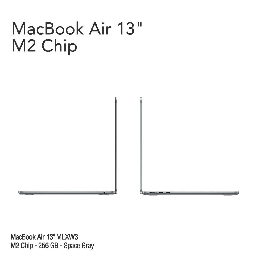 MacBook Air 13.6" Retina [MLY33] M2 Chip 256 GB - Space Gray