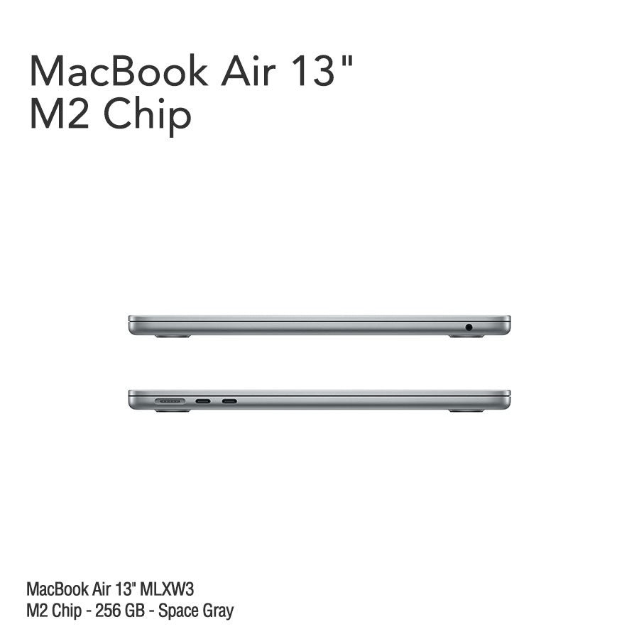 MacBook Air 13.6" Retina [MLY33] M2 Chip 256 GB - Space Gray