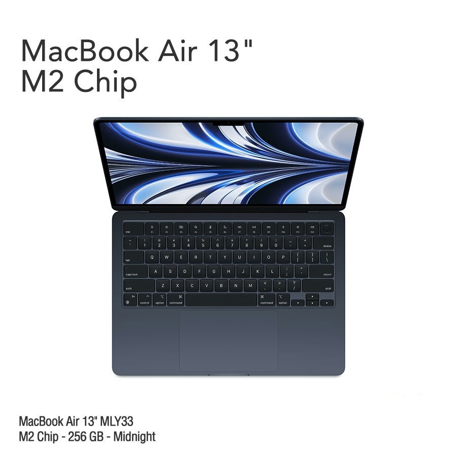 MacBook Air 13.6" Retina [MLY33] M2 Chip 256 GB - Midnight