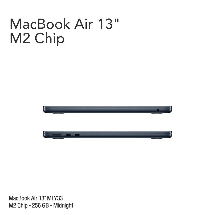 MacBook Air 13.6" Retina [MLY33] M2 Chip 256 GB - Midnight