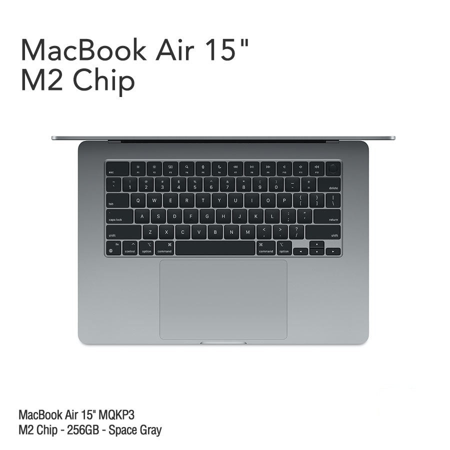 MacBook Air 15.3" Retina [MQKW3] M2 Chip 256 GB - Space Gray