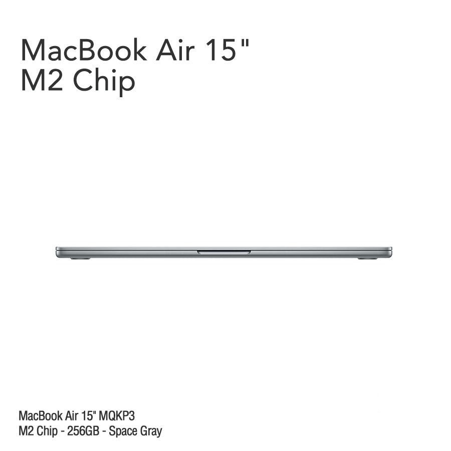 MacBook Air 15.3" Retina [MQKW3] M2 Chip 256 GB - Space Gray
